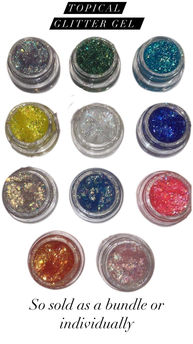 Alchemist topical glitter gels